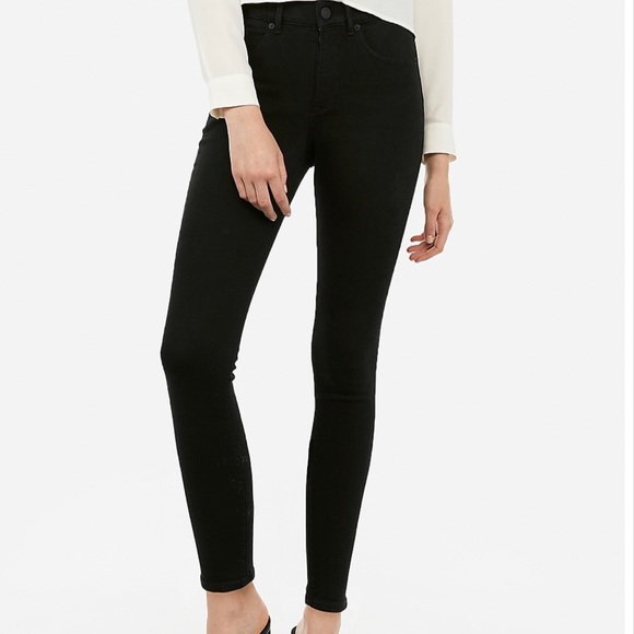 SALE❤️LN HIGH RISE ANKLE LEGGING EXPRESS JEANS. - Picture 3 of 4